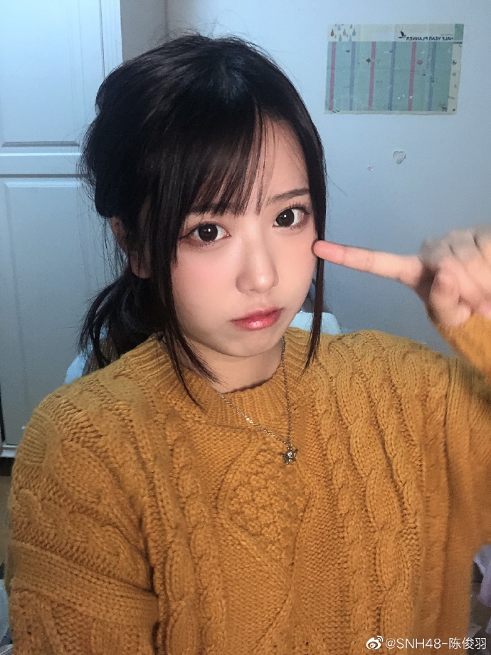 偶像美少女snh48-陈俊羽迷人写真美照