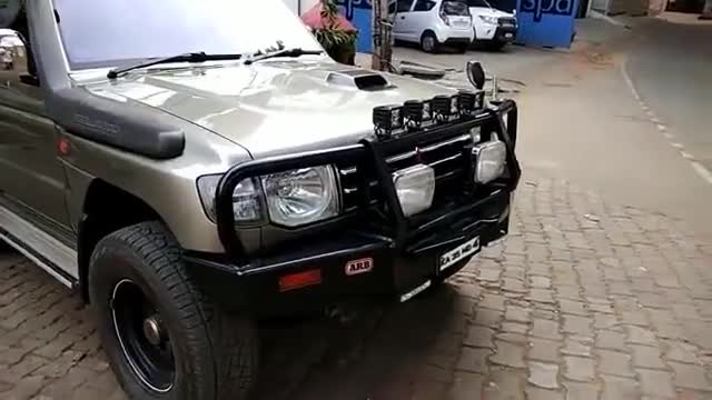 三菱帕杰罗Sport ARB改装版实拍，太帅了