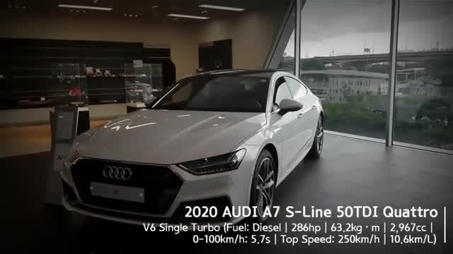 2020款奥迪a7sline更具时尚气息