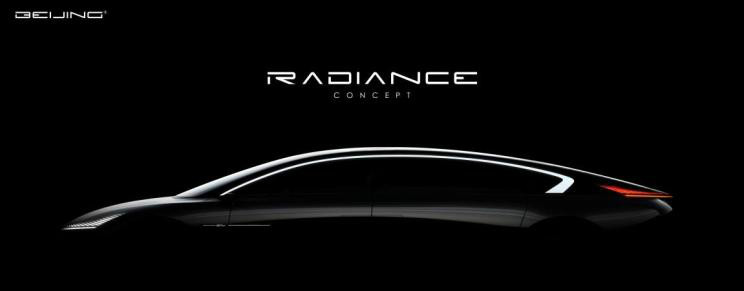 BEIJING RADIANCE概念车预告图发布，北京车展亮相