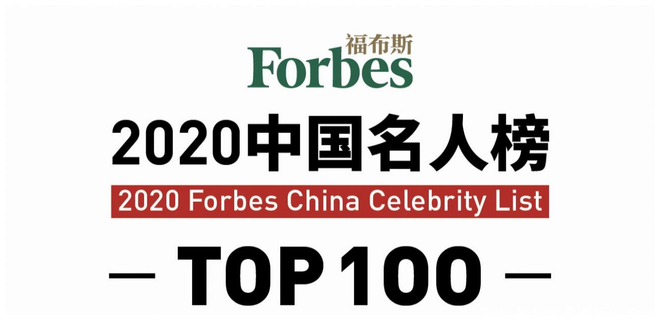 2020福布斯中国名人榜公布,赵丽颖第七,杨幂第六,第一