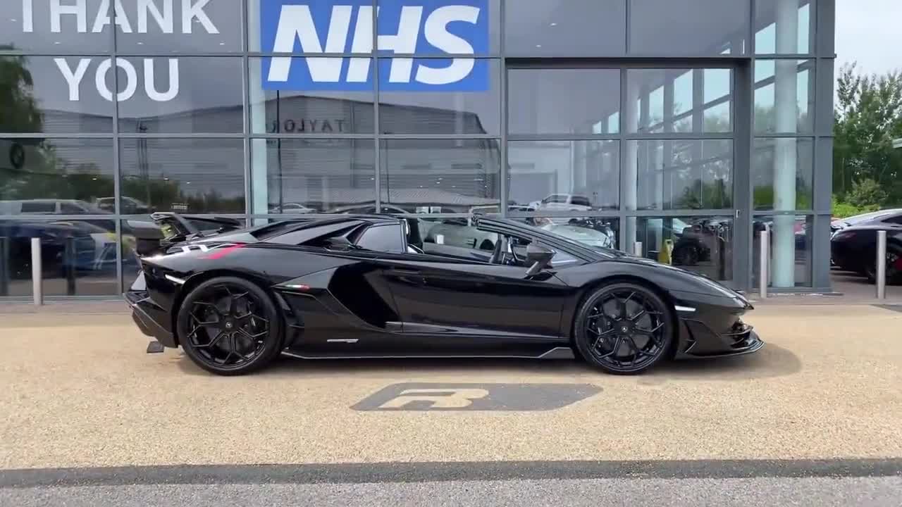 兰博基尼aventadorlp7704svj实车内外展示