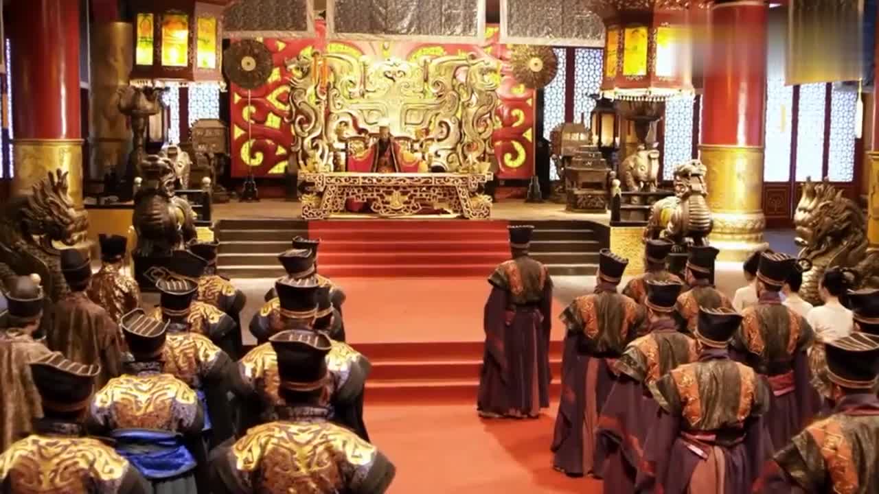 杨广遭宇文化及逼宫在朝堂之上三尺白绫自缢身亡