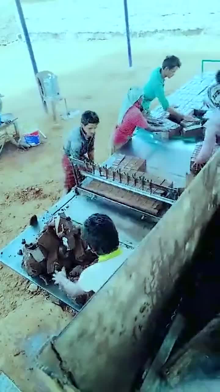 印度砖厂这技术，放在中国，起码落后50年