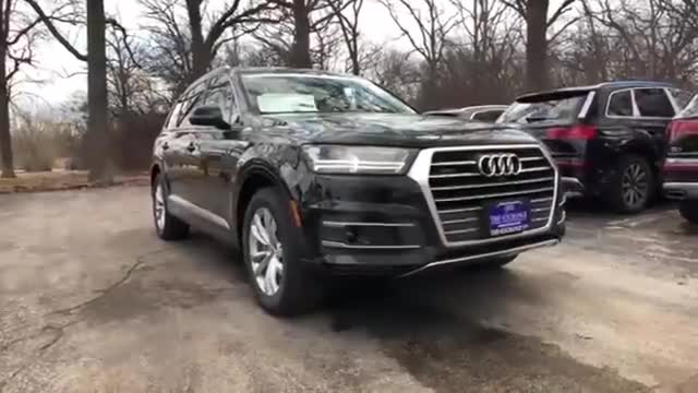 2019款奥迪Q7黑色实拍，看了外观内饰给我个不喜欢的理由