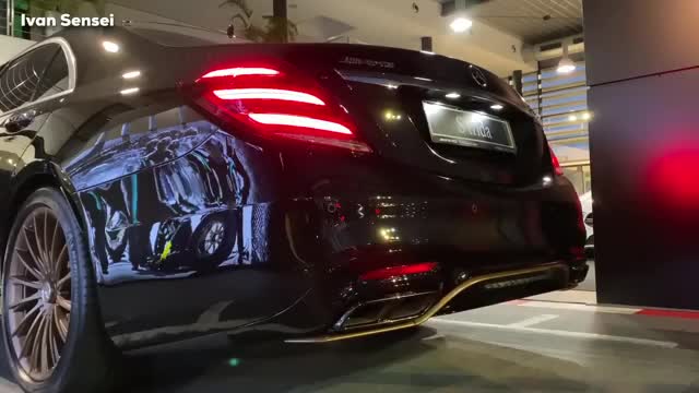 奔驰AMGs65,奔驰S600Guard 奔驰s65amg搭配了亚光铜的20英寸amg