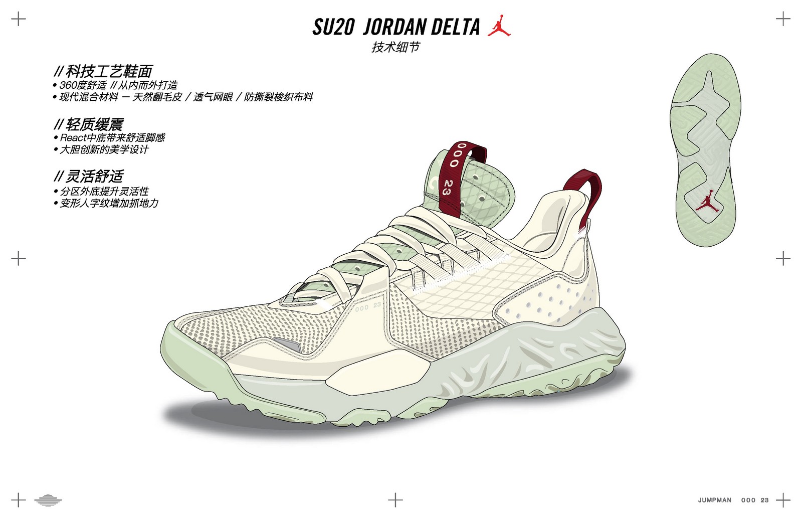 陈冠希喜欢的新鞋，Jordan Delta React 官方正式发布！