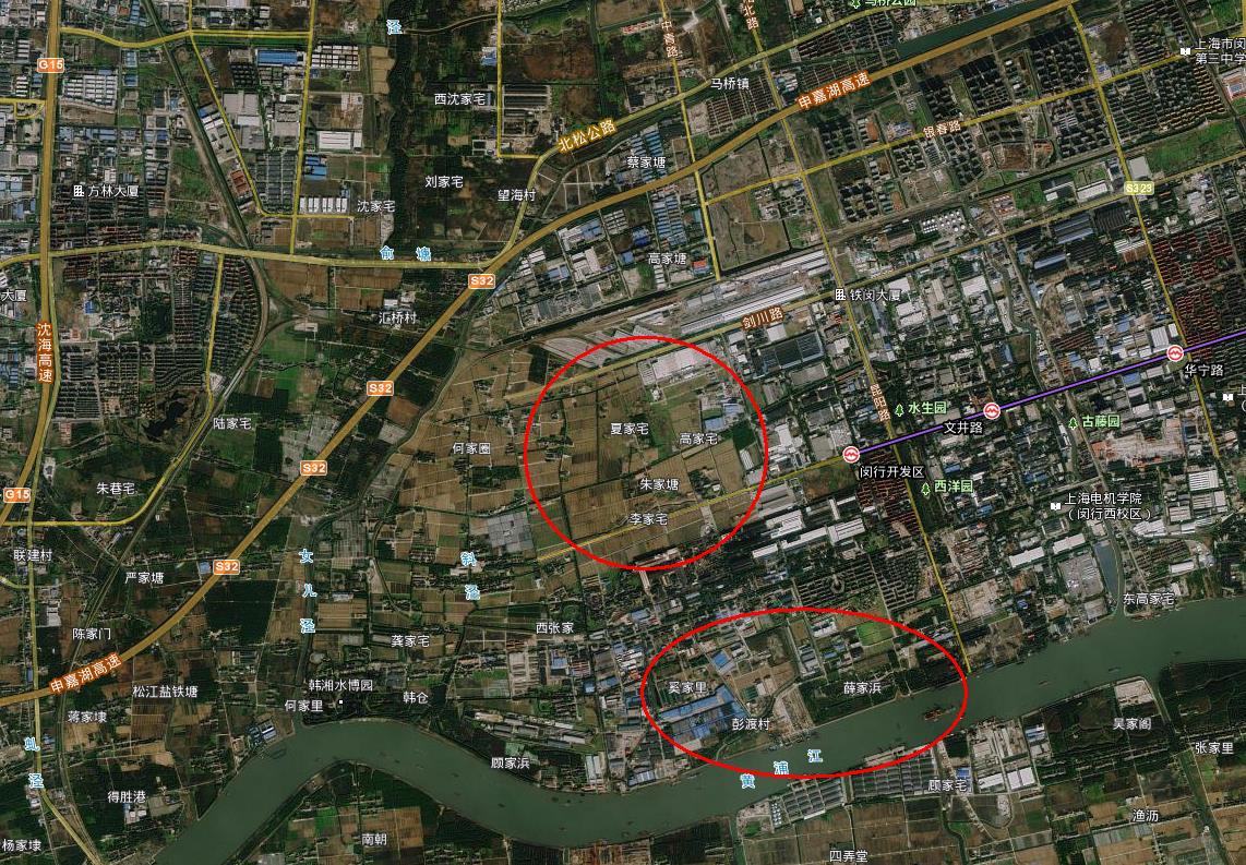 上海市闵行区在马桥镇还有突破点:闵开西扩,黄浦江北岸蓄势待发