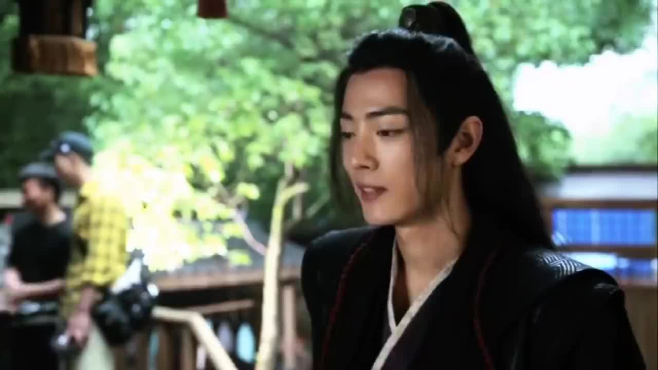 陈情令花絮:肖战一天没看王一博,心情有点低落