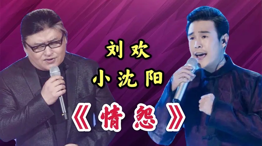 刘欢小沈阳一首《情怨》,很难相信差别这么大,歌手家