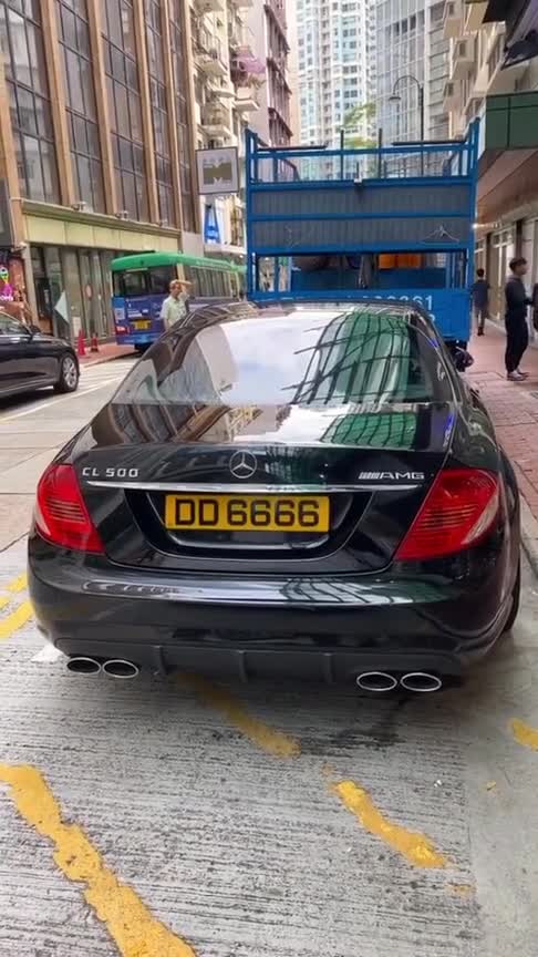 奔驰罕见性能车，AMG系列CL500，开奔驰坐宝马系列！