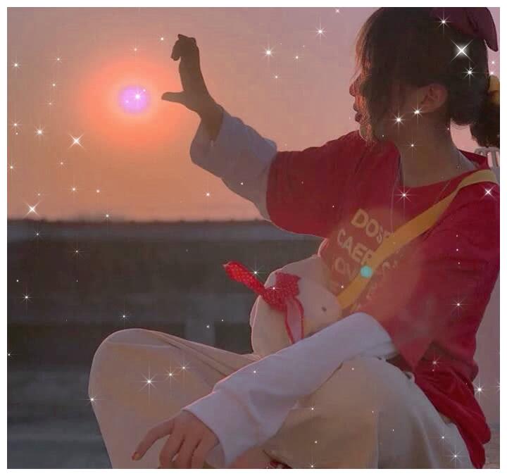 少女心·仙气·女生头像:我喜欢满天繁星,更喜欢你眼睛!