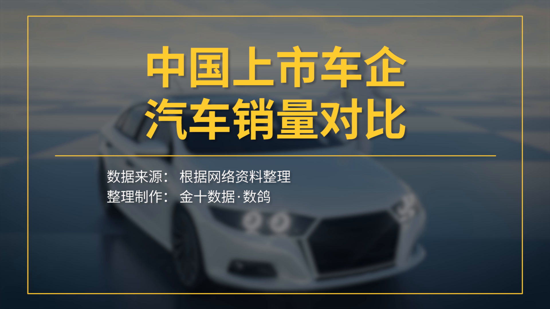 中国上市车企汽车销量对比：2019年卖出近624万辆，猜猜是谁？