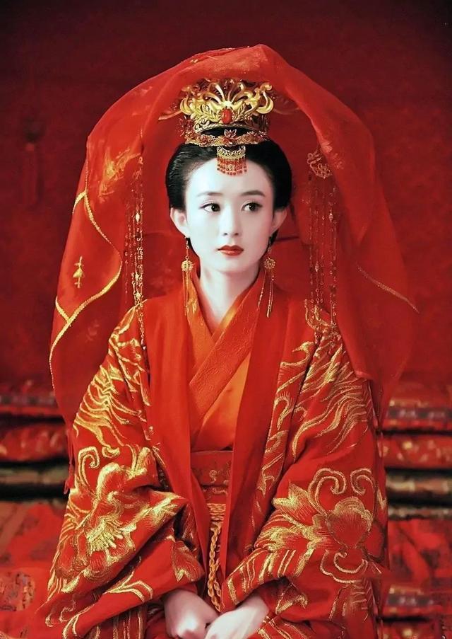 盘点女明星们的红衣古装造型谁让你最惊艳