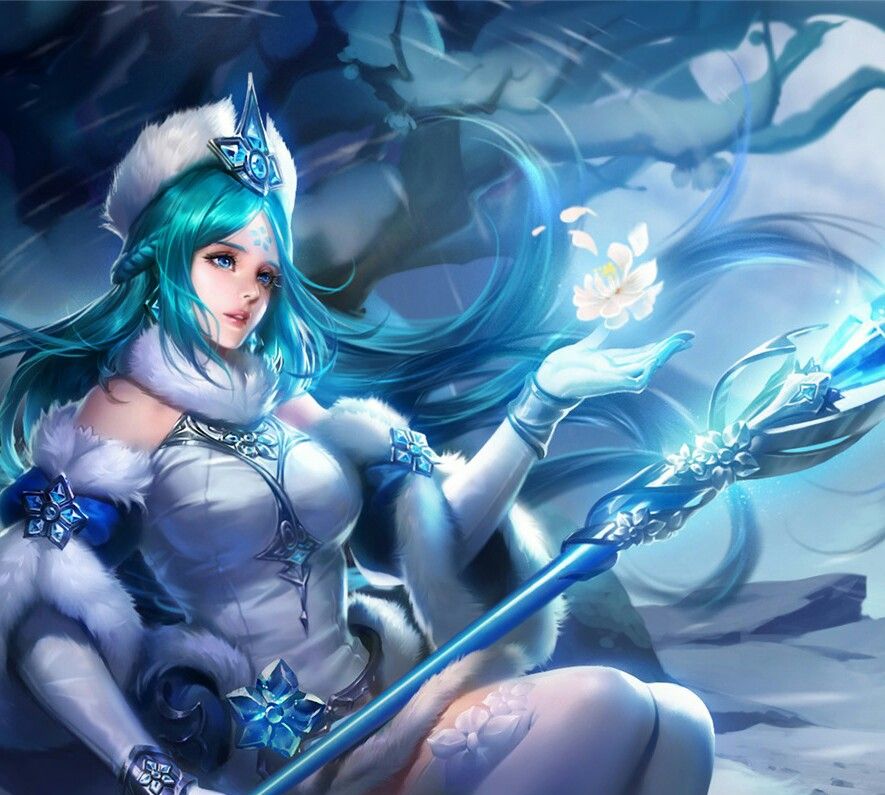 王者荣耀:四大美女高清动漫原画壁纸图片,你觉得谁最美呢?