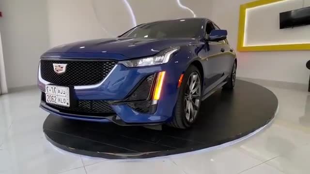 2020款凯迪拉克CT5到店实拍，按下钥匙响起声浪，才知道有多心动