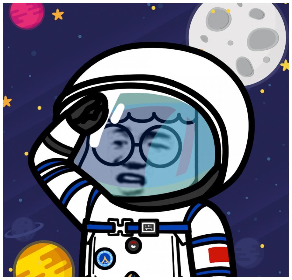 宇航员emoji表情,宇航员emoji表情复制 宇航员表情包头像就是这么可可爱爱