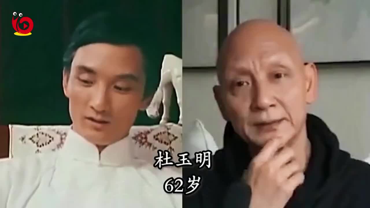 10位演员今昔,杜玉明年轻时帅得一塌糊涂,甄子丹也曾