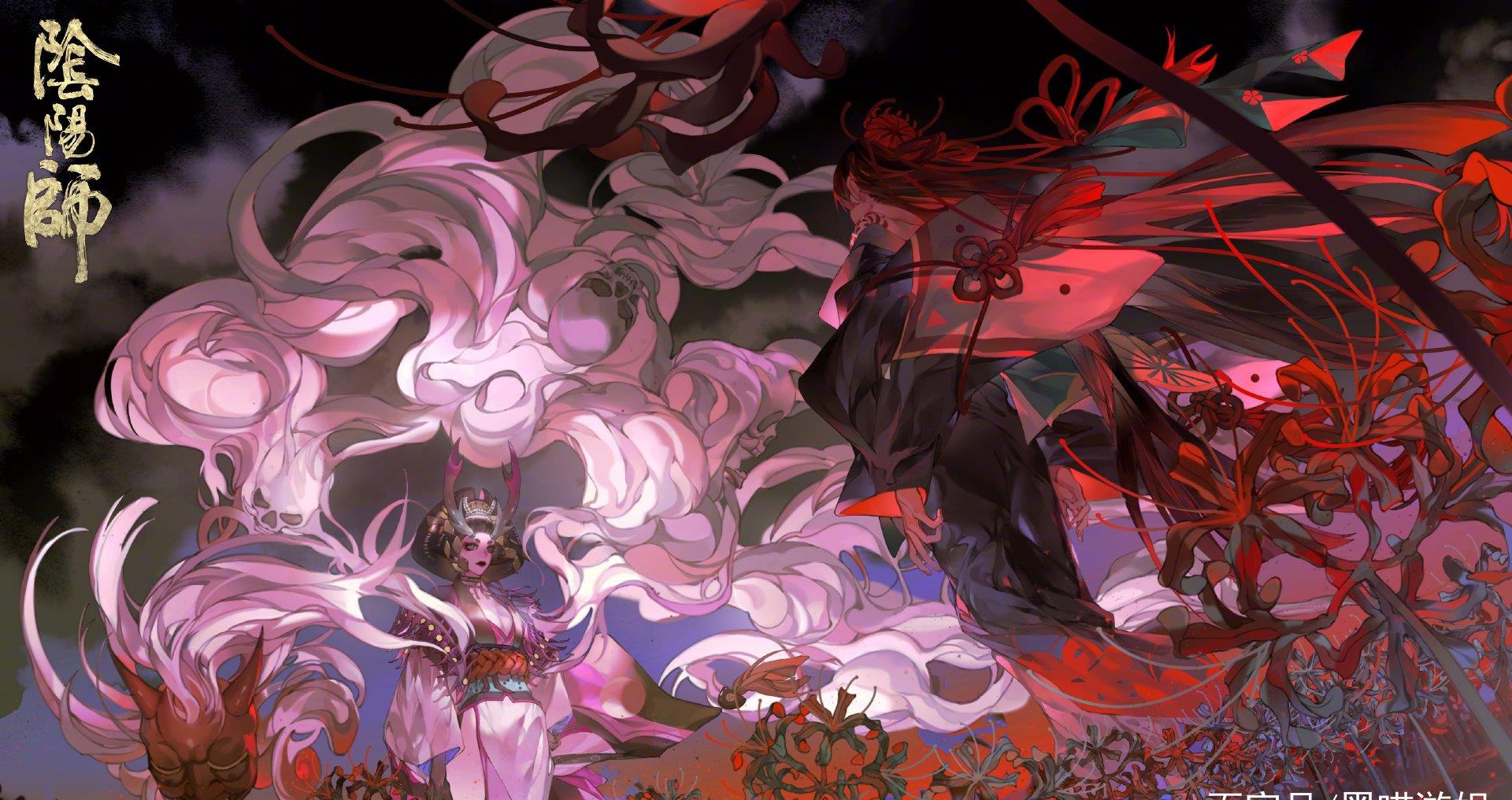 阴阳师sp彼岸花新官方插画公开春节sp阎魔即将落地实装