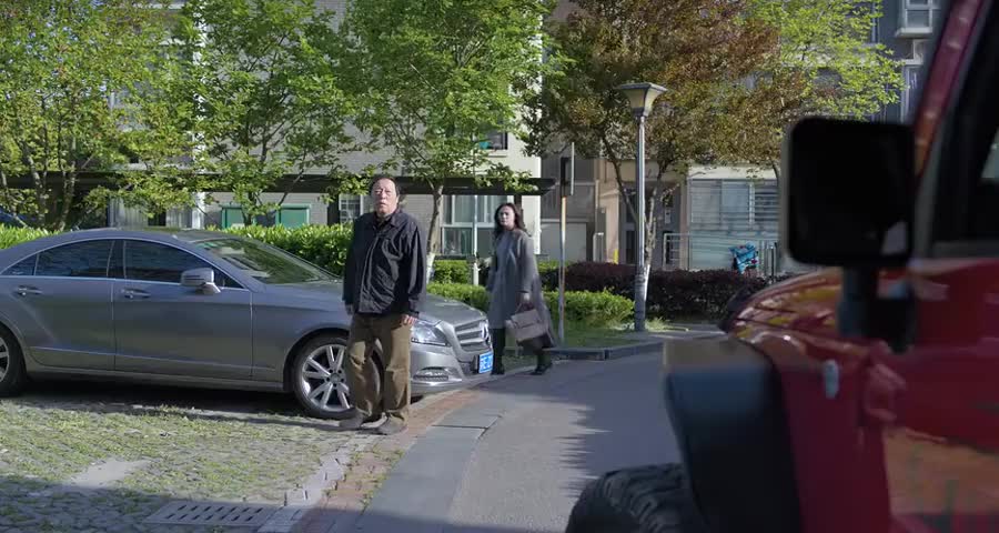 儿子要送苏大强回家，不料苏大强看了眼女儿的奔驰，笑崩了