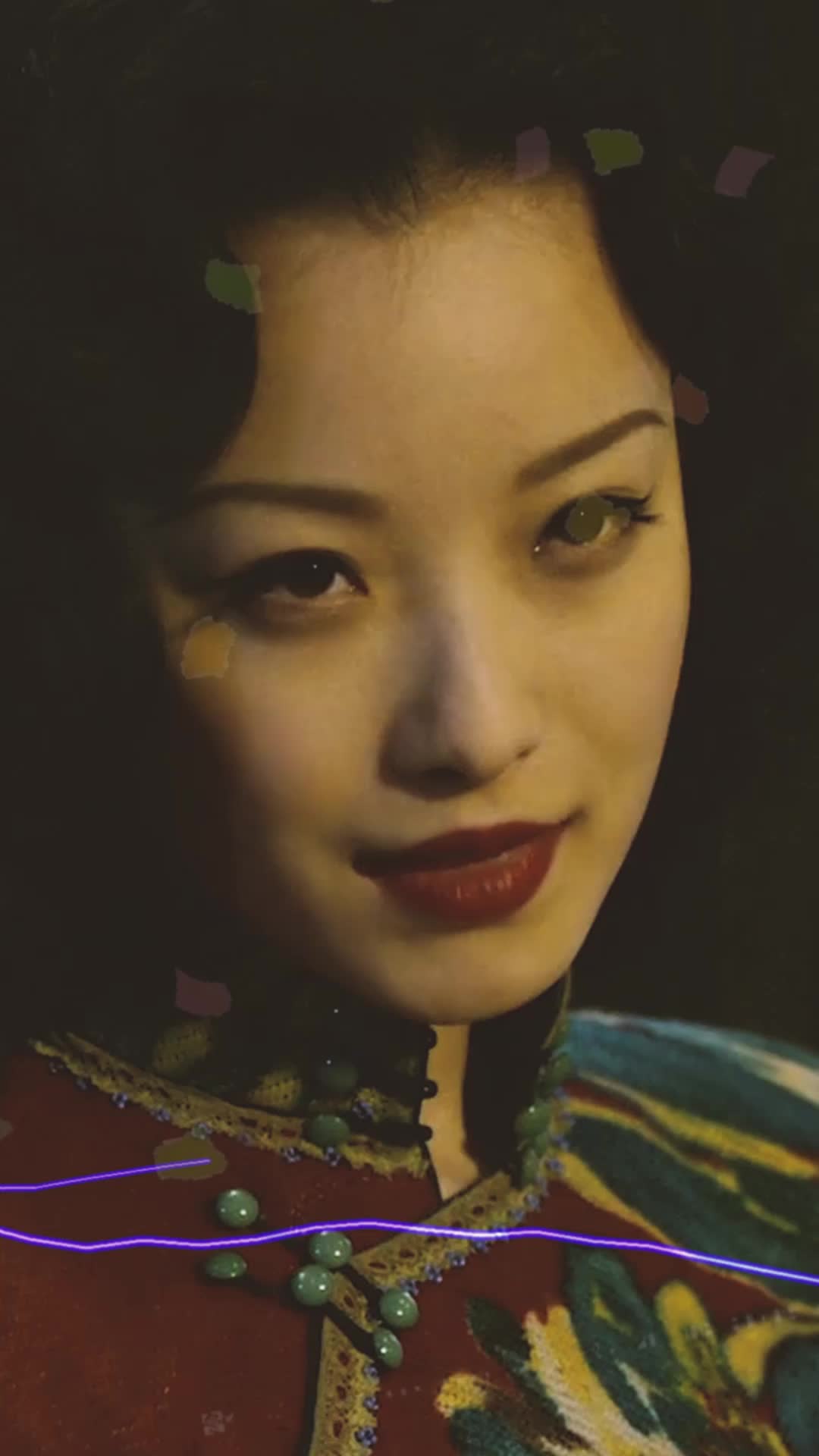 倪妮把旗袍的韵味,穿的淋漓尽致