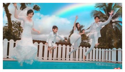 吴尊林丽吟婚纱照 迟来的婚纱照太惊艳了