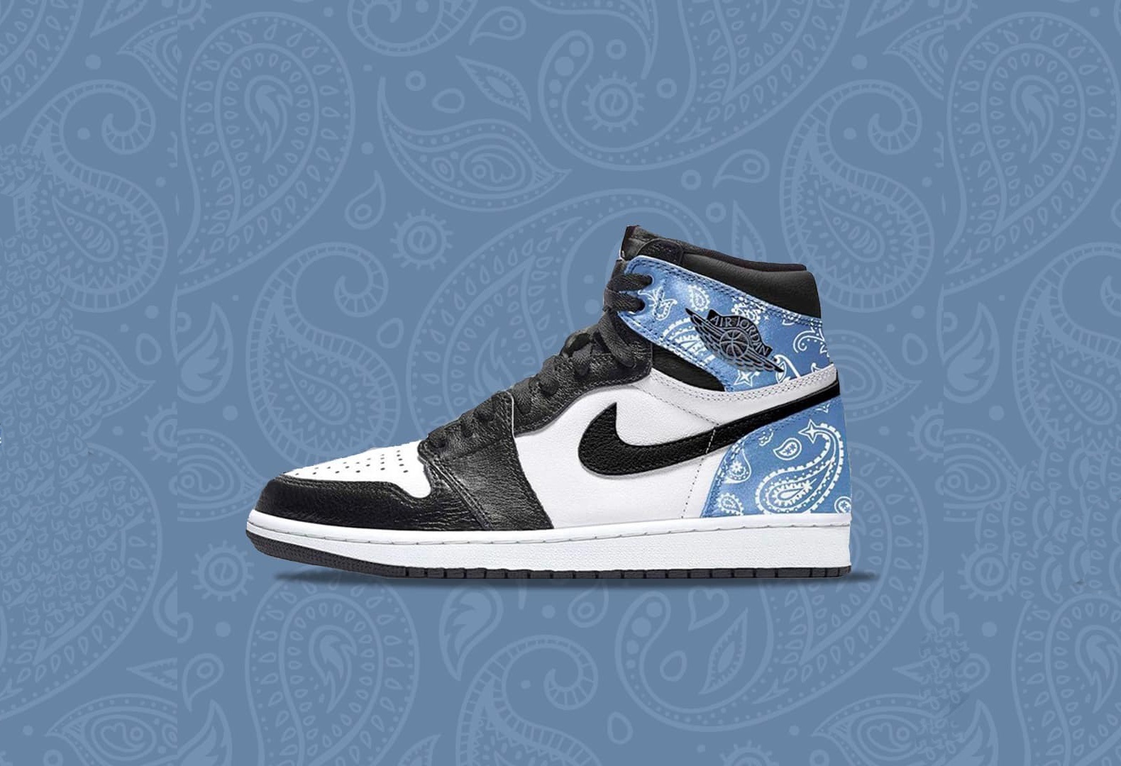 air jordan全系列,air jordan全系列图片 air jordan 1 也玩腰果花,拉胯还是有点好看 ?或将发售!