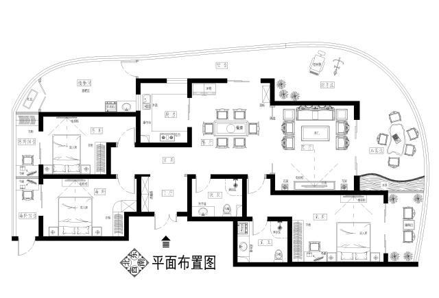 220平方米别墅户型图,农村220平米户型图 项目地址:江苏户型:大平层,建筑面积:220平方米,装修风格:现代中式