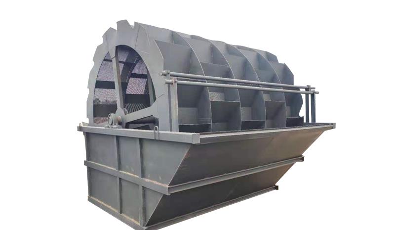 原创（轮式洗砂机的性能特点有哪些）轮式洗砂机设计，(图2)