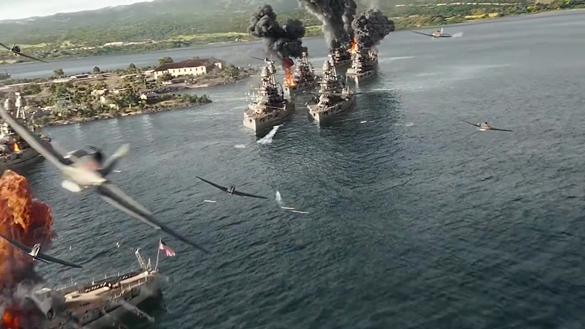 日本人偷袭珍珠港,太惨烈了
