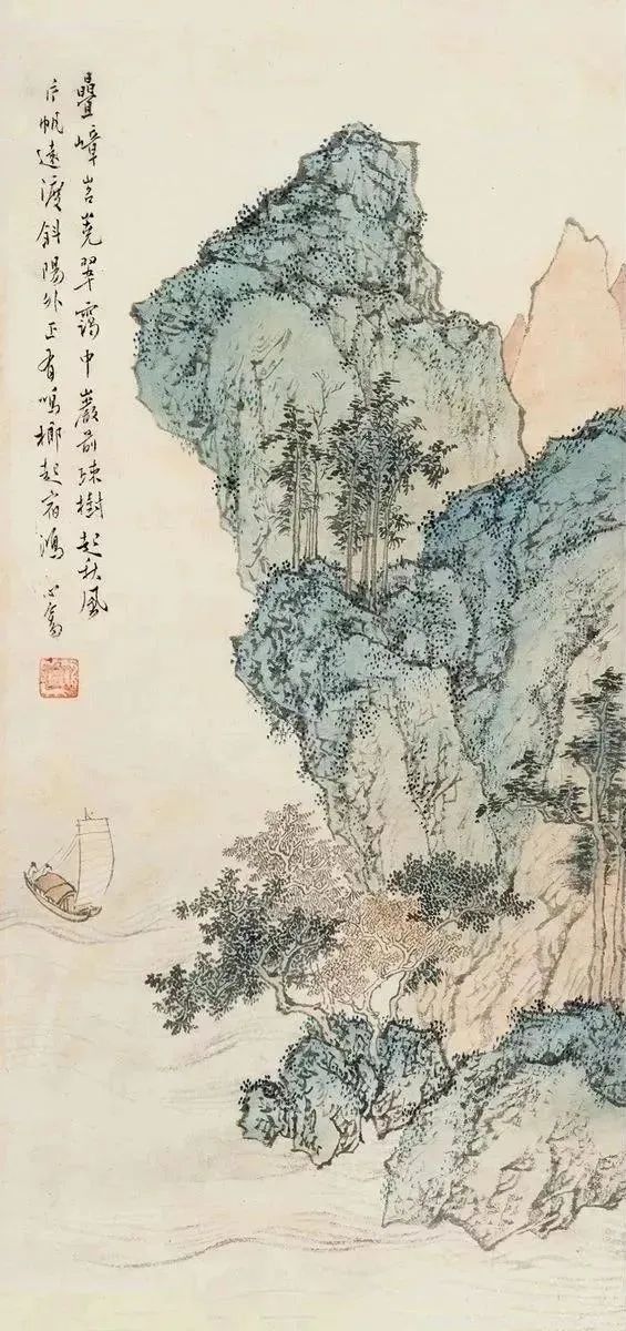 高雅洁静,溥儒这山水画,美醉了多少人
