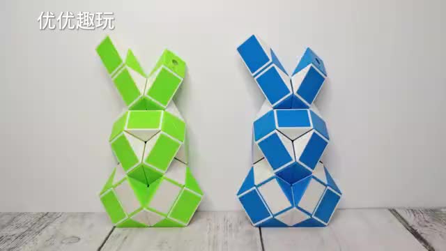 魔尺36段玩法大全图解,36段魔尺拼法大全图解 36段魔尺教程变兔子,小白兔,魔尺变动物系列,慢动作教会你