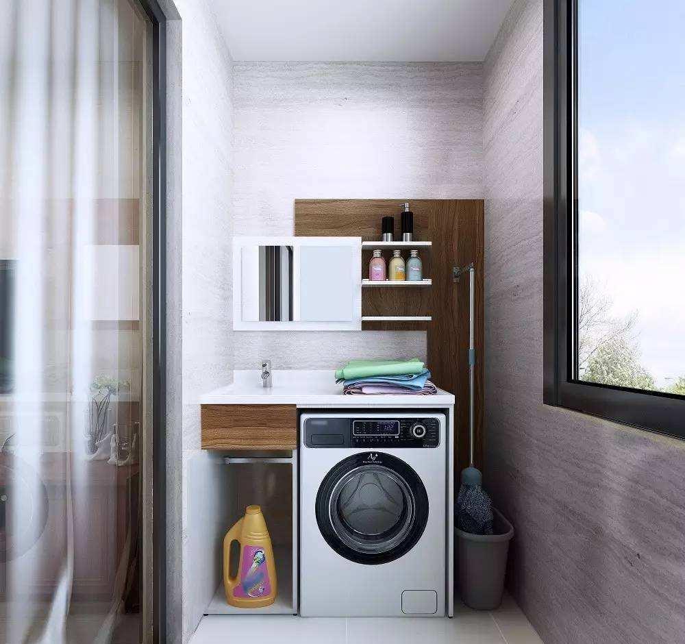 阳台有必要做洗衣机吗 c4d8-izmihnt6540968.jpg