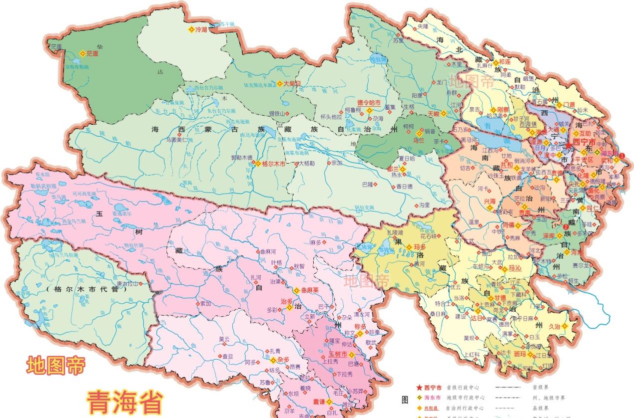 青海省海西州格尔木市为什么被玉树州隔成两块