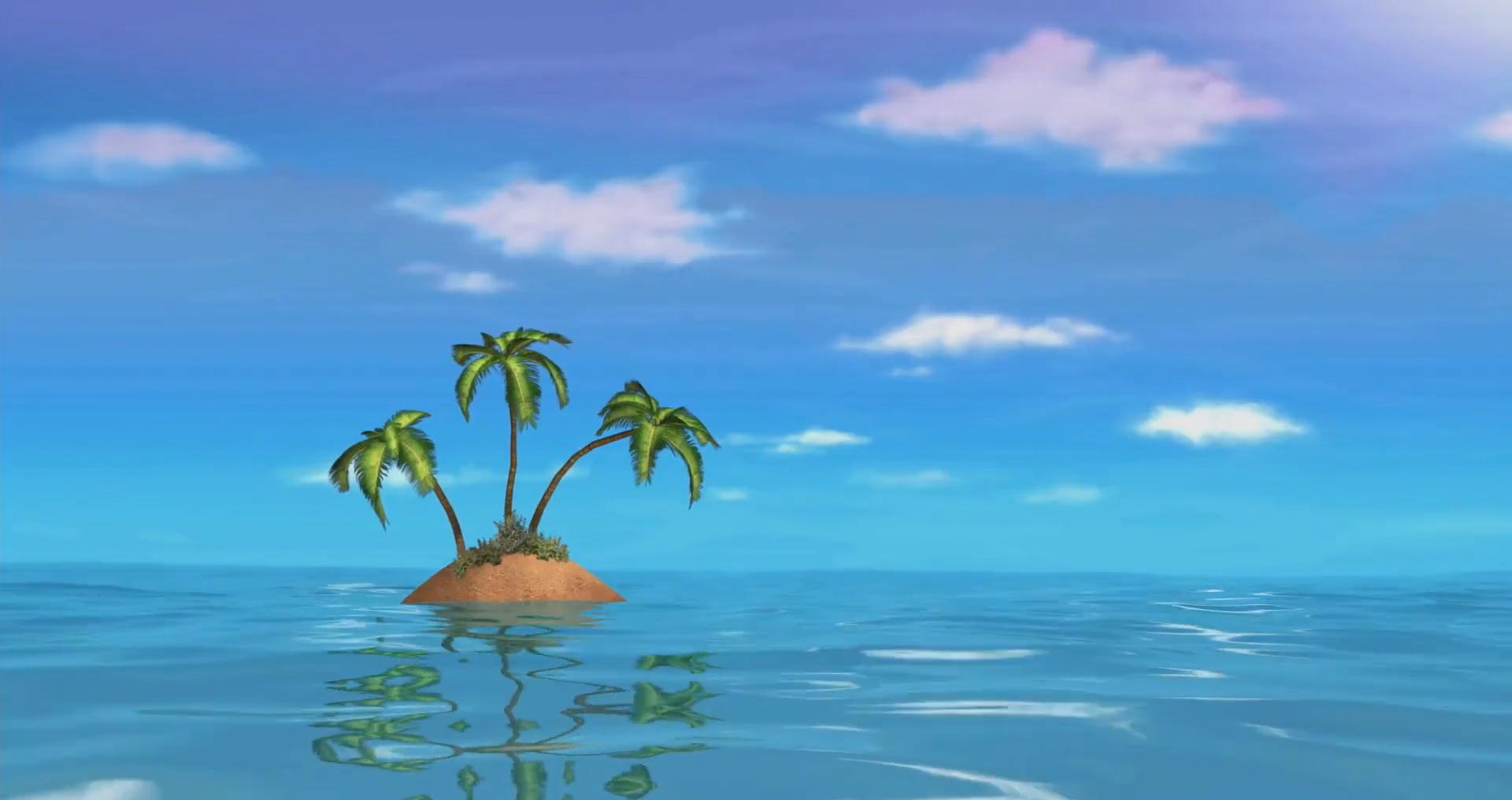 海绵宝宝:动画里海底的沙滩是真的,云在水中浮,堪比爱丽丝仙境