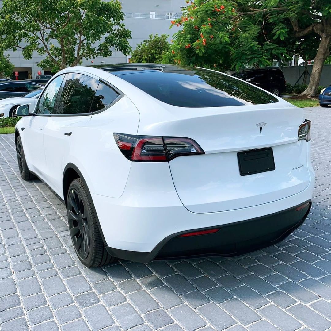 特斯拉Model Y图片,特斯拉Model Y内饰 全新特斯拉modely实车已经确认将会国产
