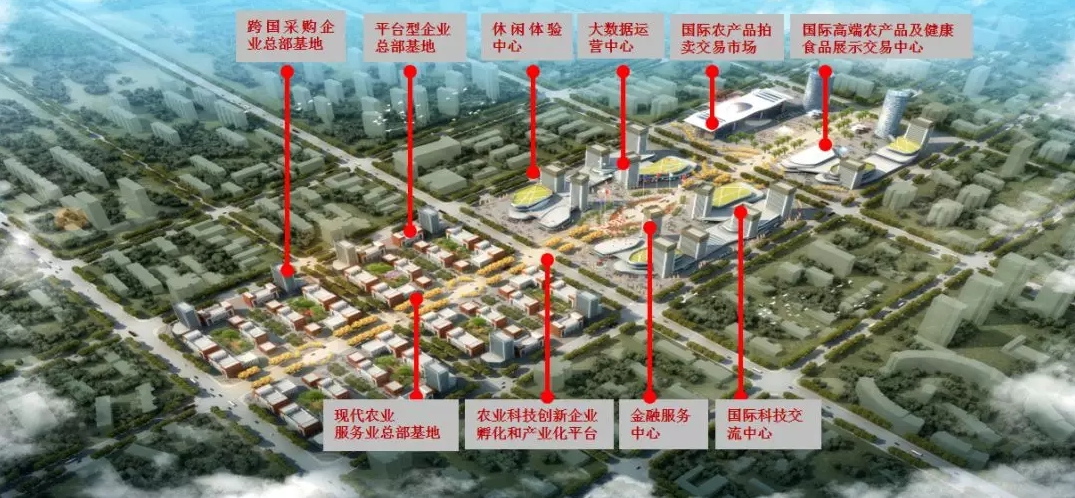 项目投资选址:大型农副产品批发交易市场拟落地选址优质承载区域