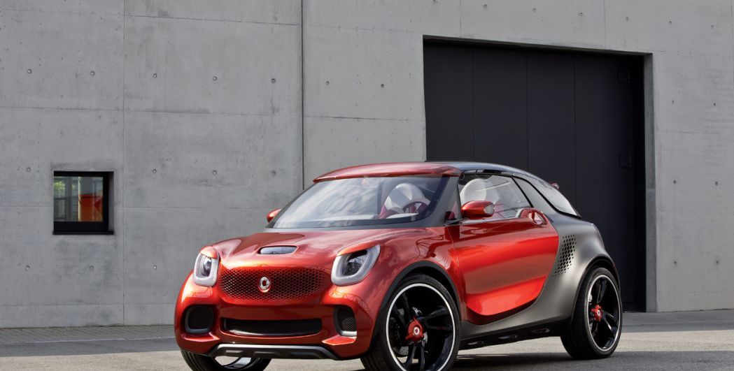 Smart首款电动车渲染图来了将在2022上市