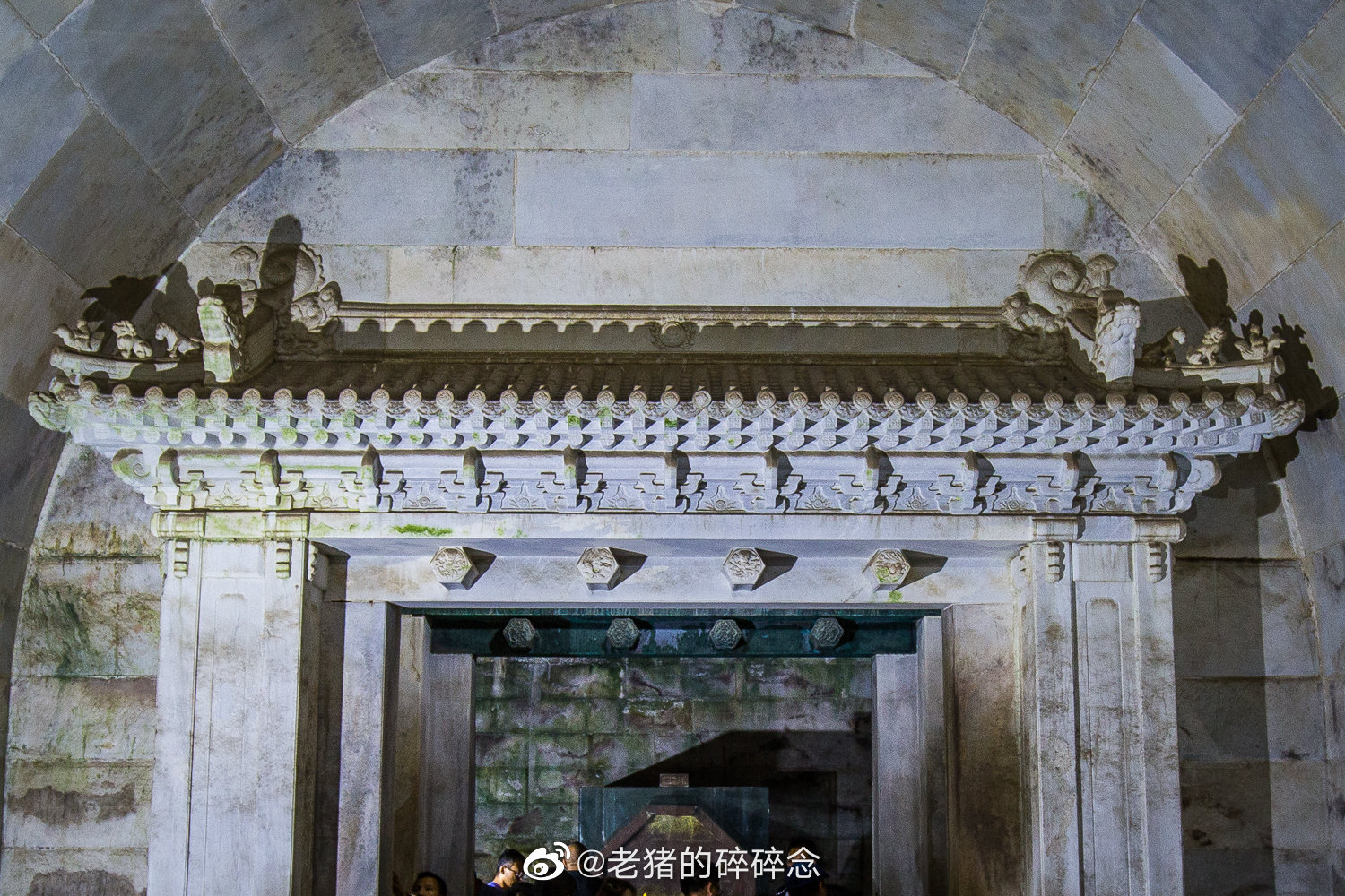 这是慈禧地宫的一些细节