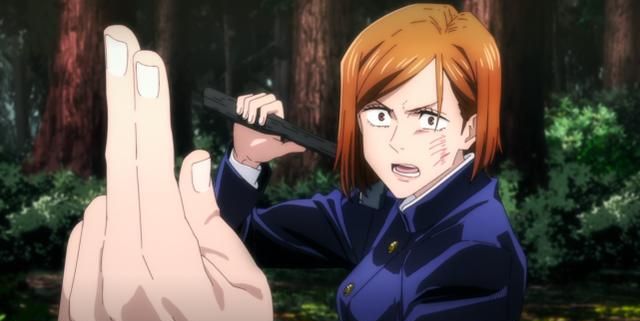 在京都姐妹交流会中,野蔷薇的主要战绩是和京都校的"扫帚小魔女"西宫