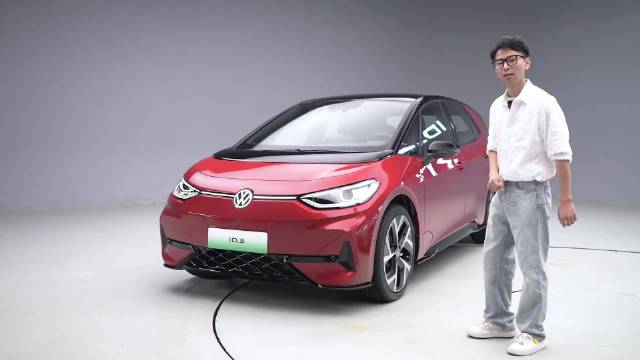 大众ID3 GTX套件款中配加价1万可升级顶配