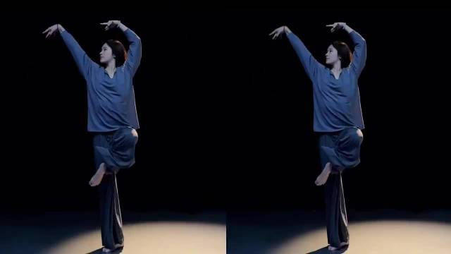 优秀！吴艳妮跳民族舞姿态优美身形舒展，9年舞蹈生涯功底扎实