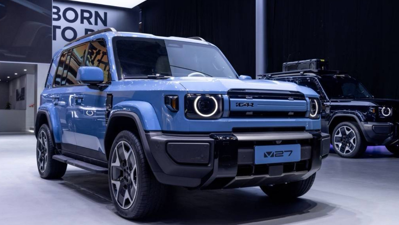 中大型家庭新全能硬派SUV iCAR V27首秀，12月将开启盲订
