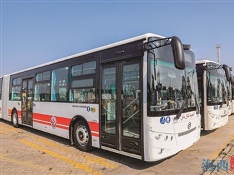 462台金旅客车分批发往突尼斯