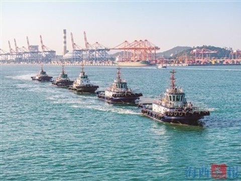 新能源拖轮船队在厦投用