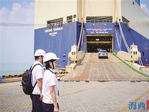 4179台国产车在厦出海