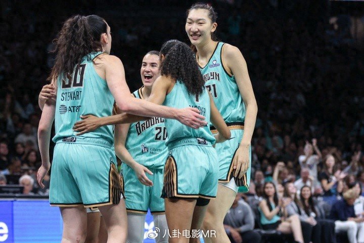 WNBA首次黑八诞生！自由人2-0横扫山猫 韩旭8分钟6分成历史首人
