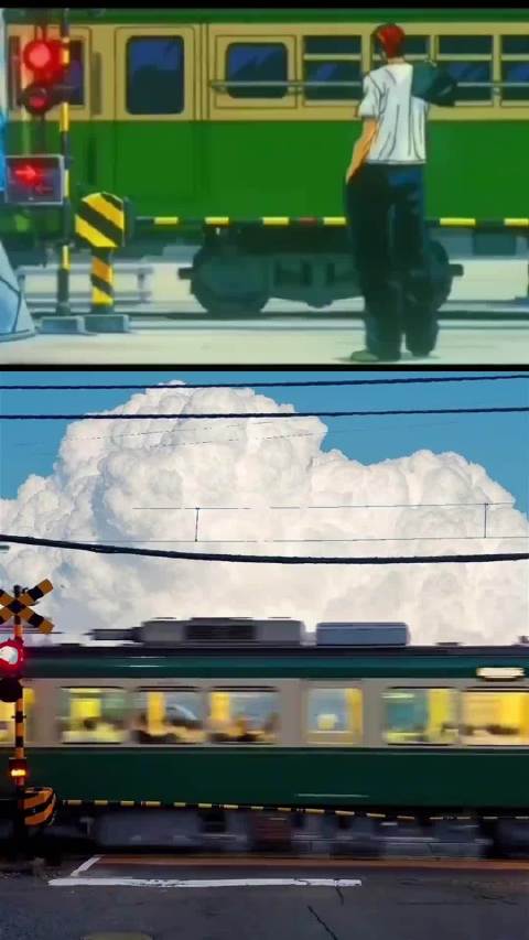 灌篮高手同款路口，我的青春终于照进现实！