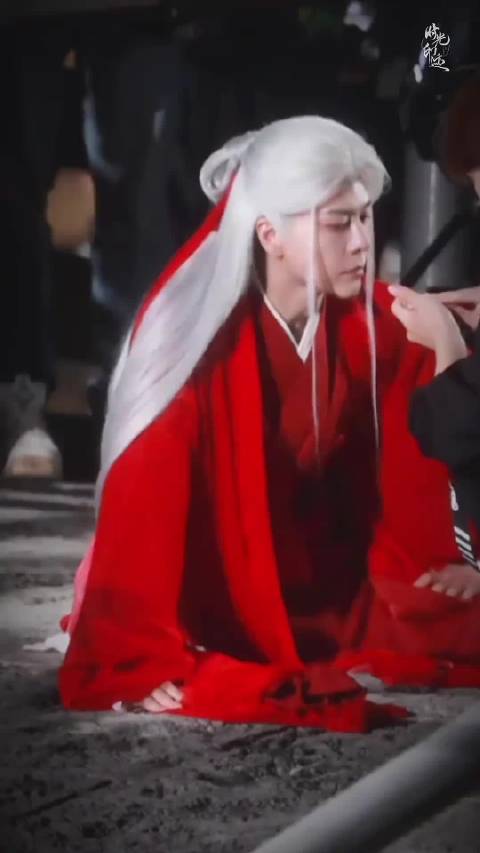 小雪狐补妆 徐海乔 月染霜华 庄洛白 路透花絮