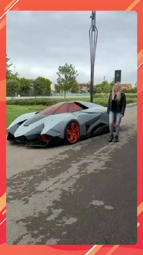 以战斗机为灵感的兰博基尼Egoista超跑价值1.17亿美金